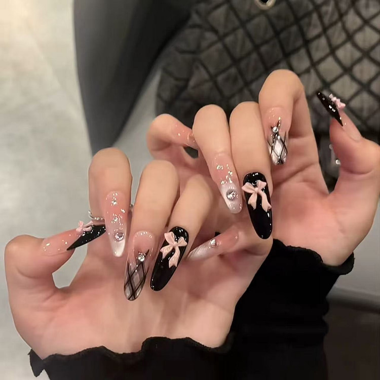 Black Pink Dream Cat Eyes Handmade Wearing Armor