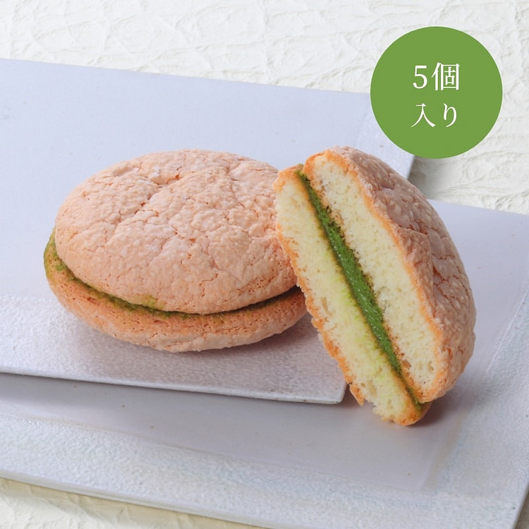 Morihan Matcha Cream Cake 5pcs
