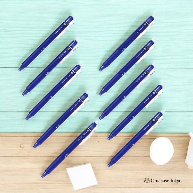 Pilot FriXion Retractable Erasable Gel Blue 10 pcs 100 g