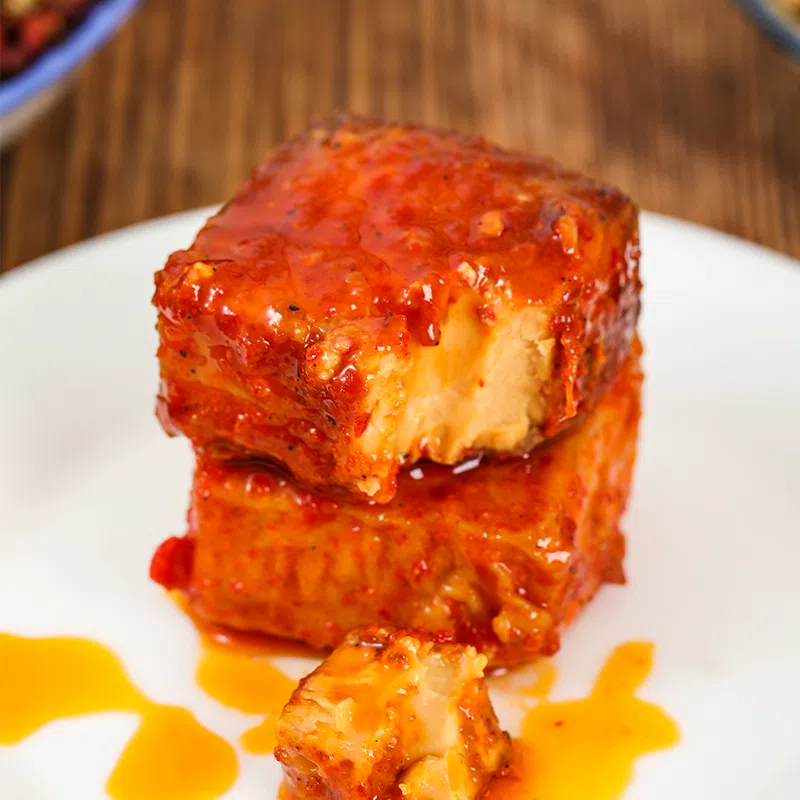 Yunzhinan chicken fir oil bean curd, spicy tofu, farmer’s homemade 260g*1 bottle 260 g
