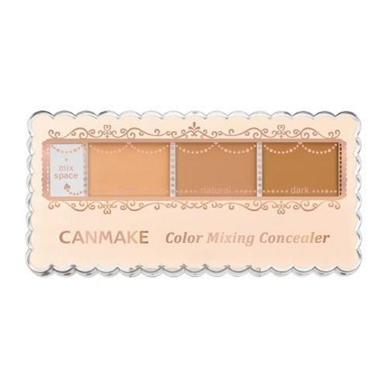 CANMAKE Tricolor Concealer #02 1 each