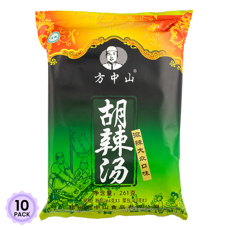 方中山 微辣大众口味胡辣汤 261 克*10 包