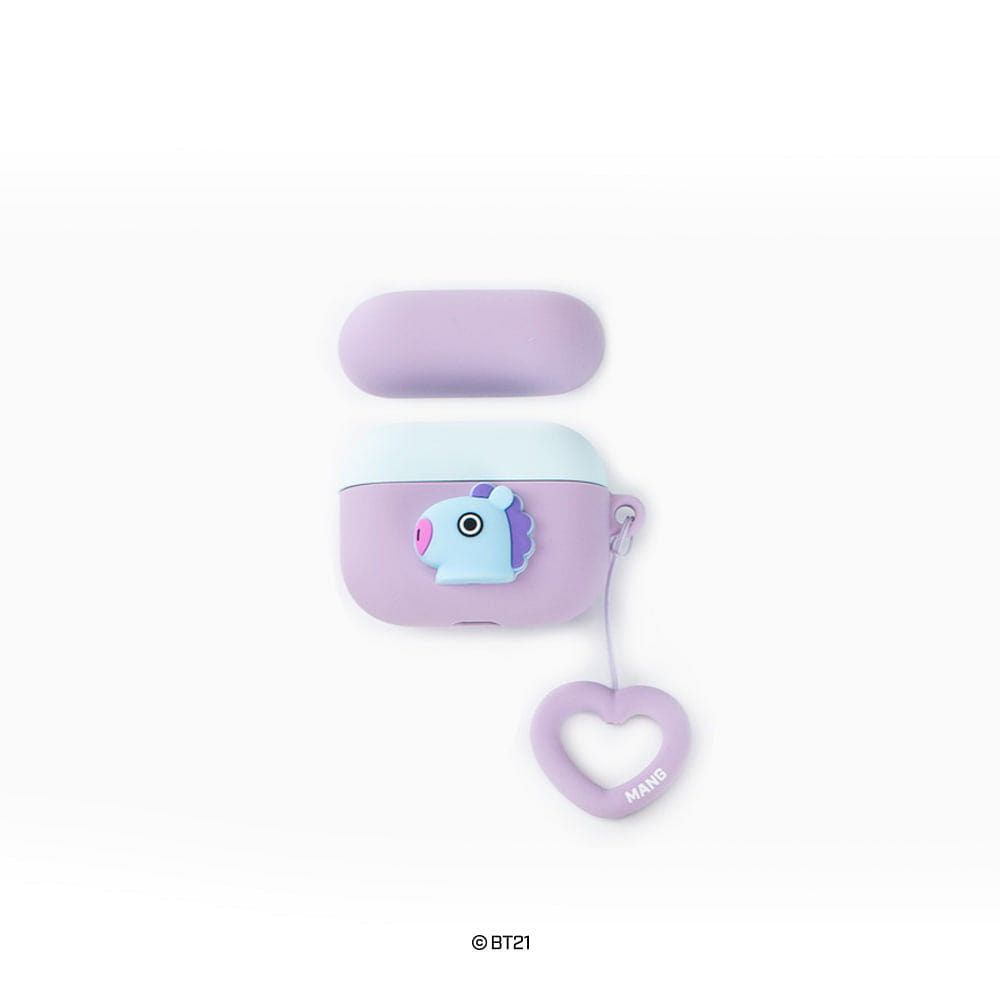 BT21 Airpods Pro Heart Ring Duo Case by BTS Royche Mang 4 oz