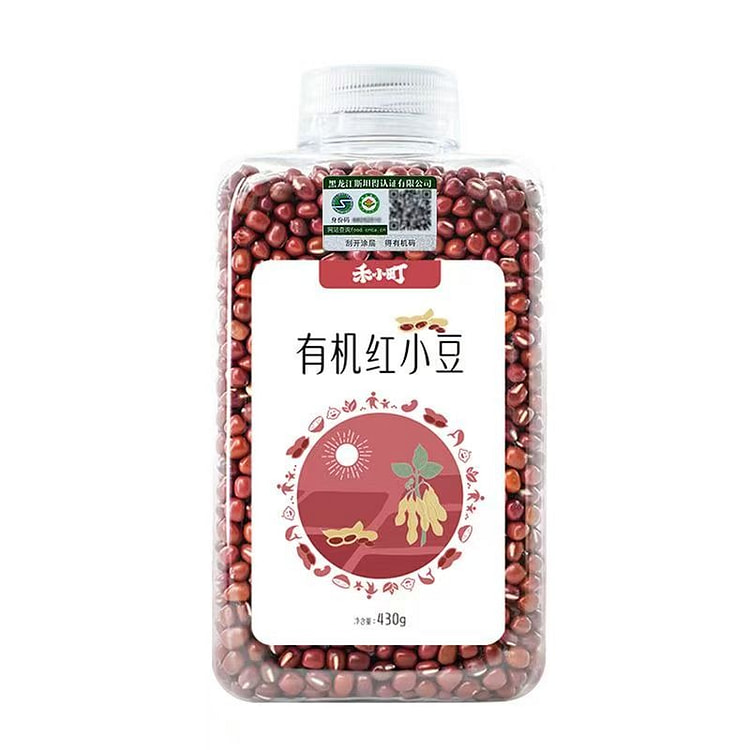 Hexiaoting Organic Adzuki Beans 430g 1 can