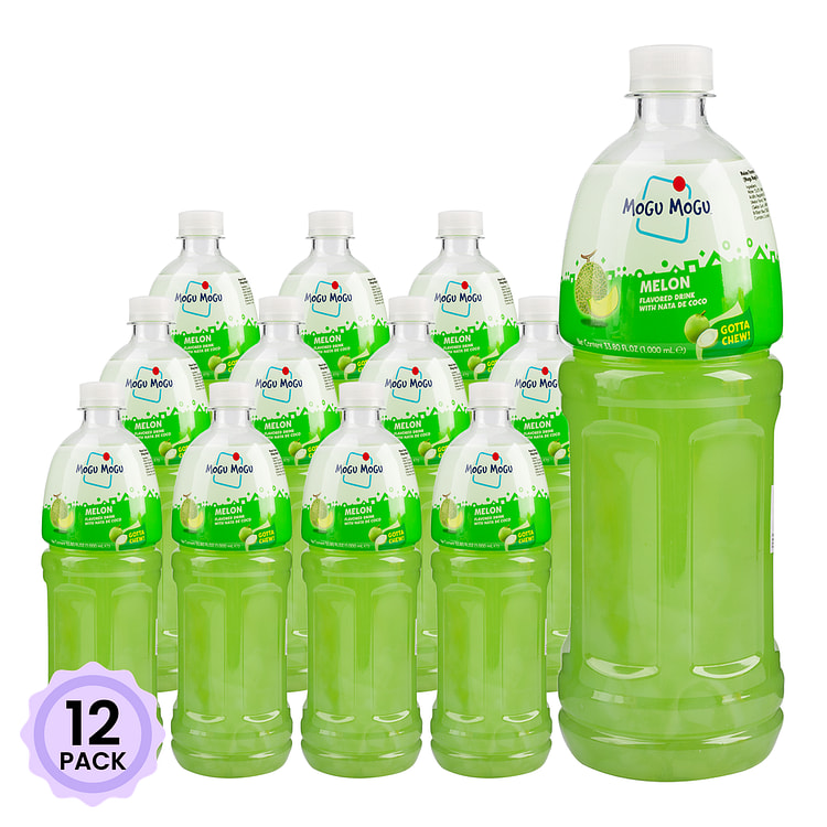 Mogu Mogu Melon Nata de Coco 33.8 fl.oz*12 pack