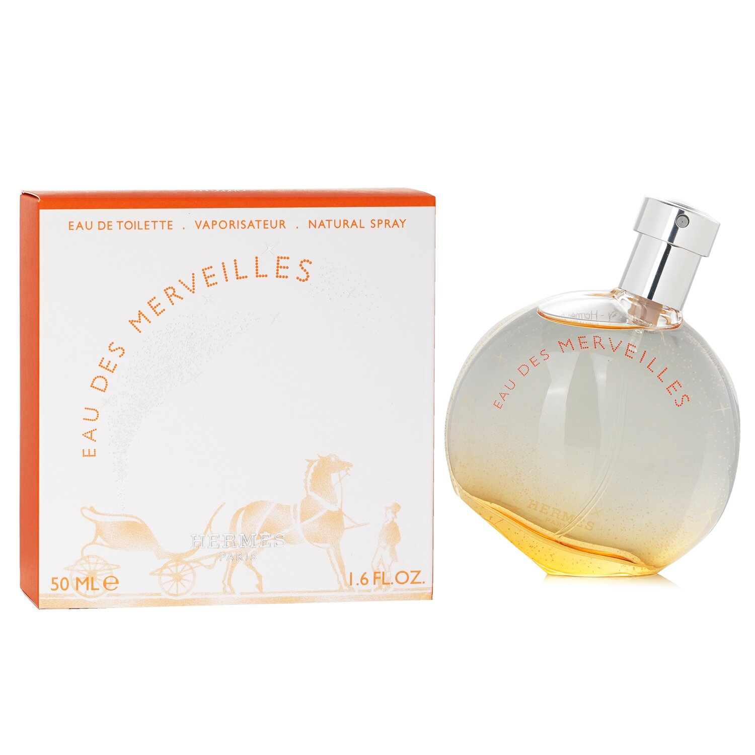 Hermes Eau Des Merveilles Eau De Toilette Spray - Weee!