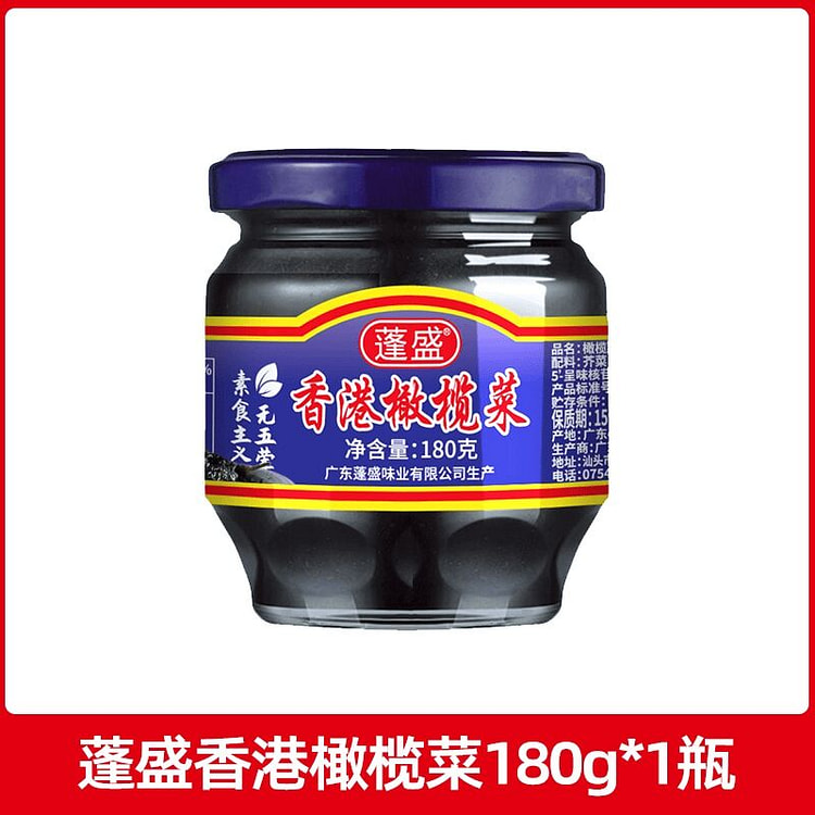 蓬盛橄榄菜180g*1 180 克