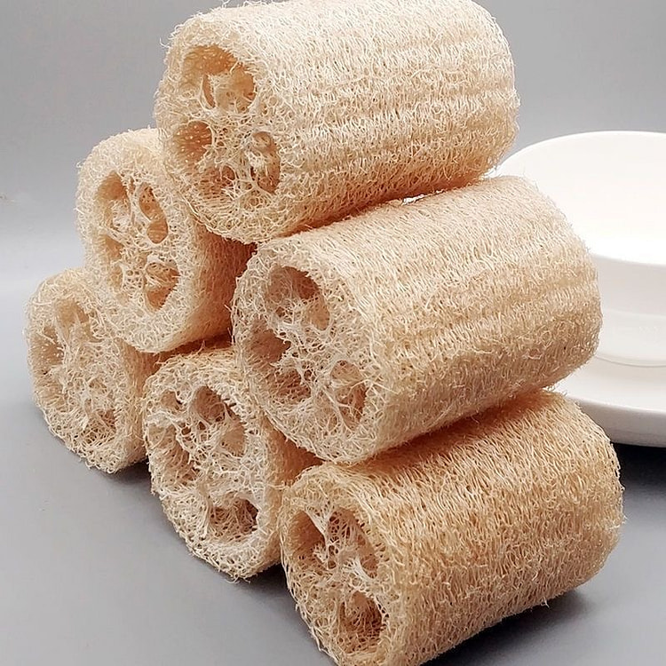 Pure natural loofah skin, melon flesh