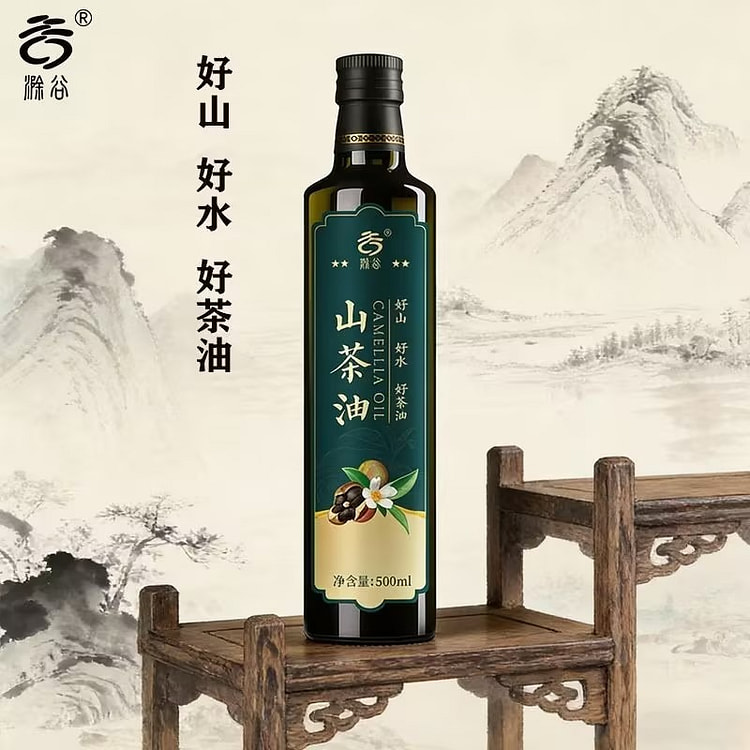 Chugu Cold-Pressed Camellia Oil 500ml 1 bottle