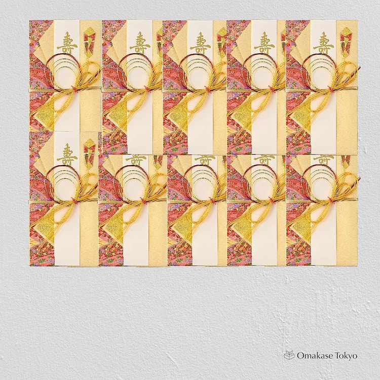 Maruai Wedding Celebration Envelope-Hiyori Red 90 g