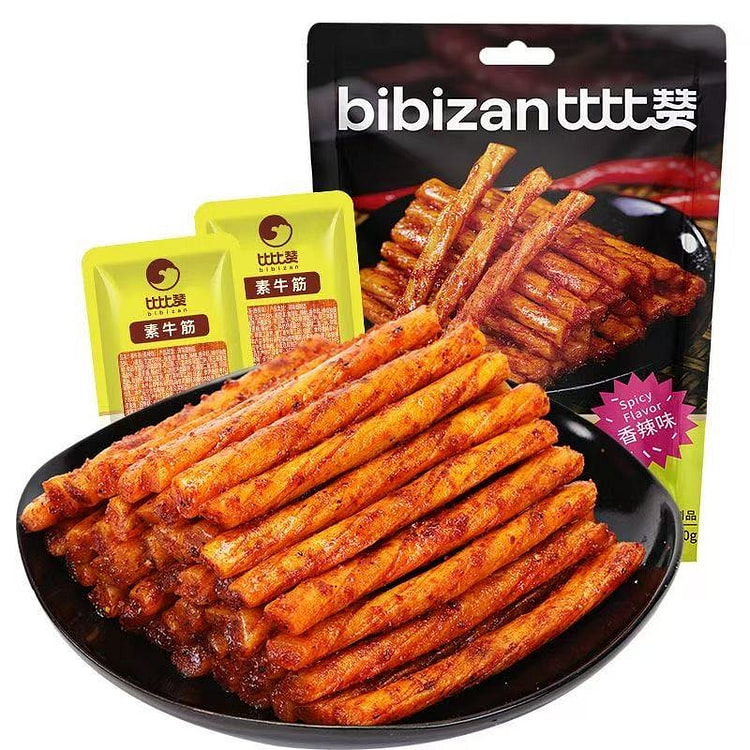 Bibi Zanssu vegetarian beef tendon spicy strips an 180 g