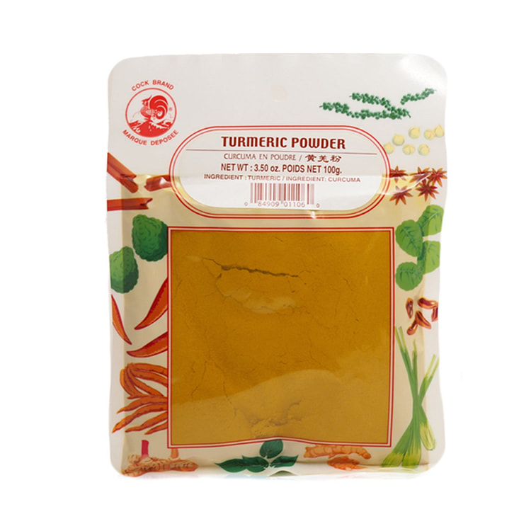 公鸡牌姜黄粉