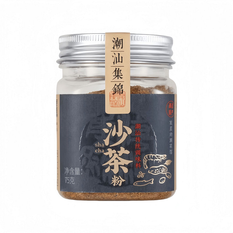 潮汕集锦 沙茶粉调味品香料炒菜 75g*1罐 75 克