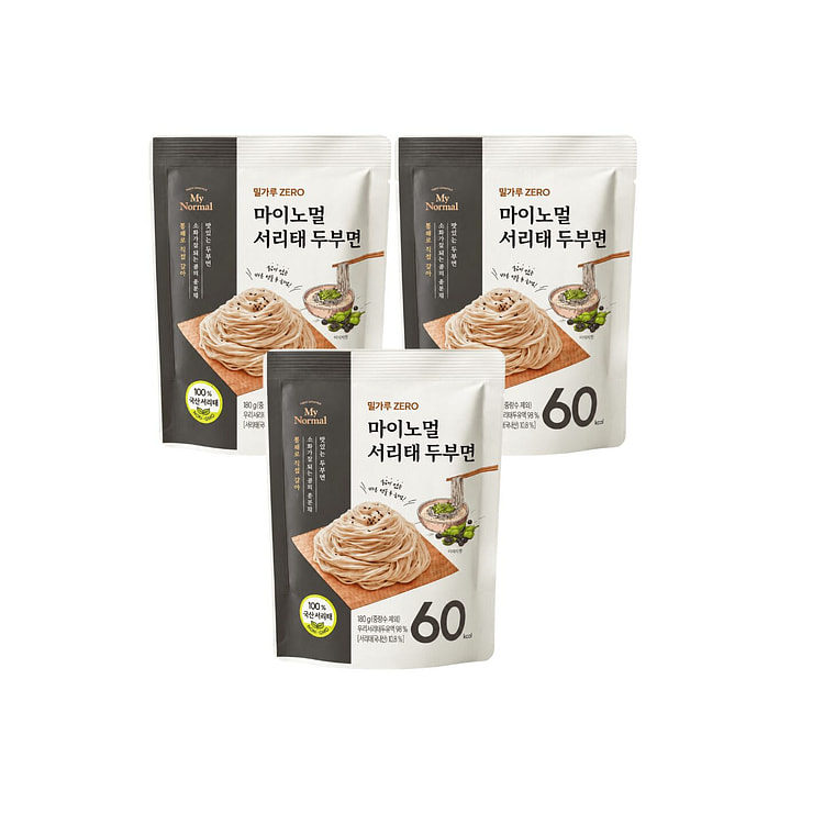 Ready to Eat Black Soybean Tofu Noodles 180g x 3 P 3 each