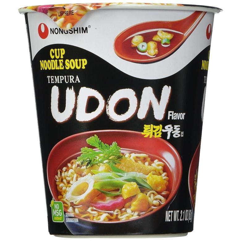 Nongshim Tempura Udon Cup 6 pack 1 each