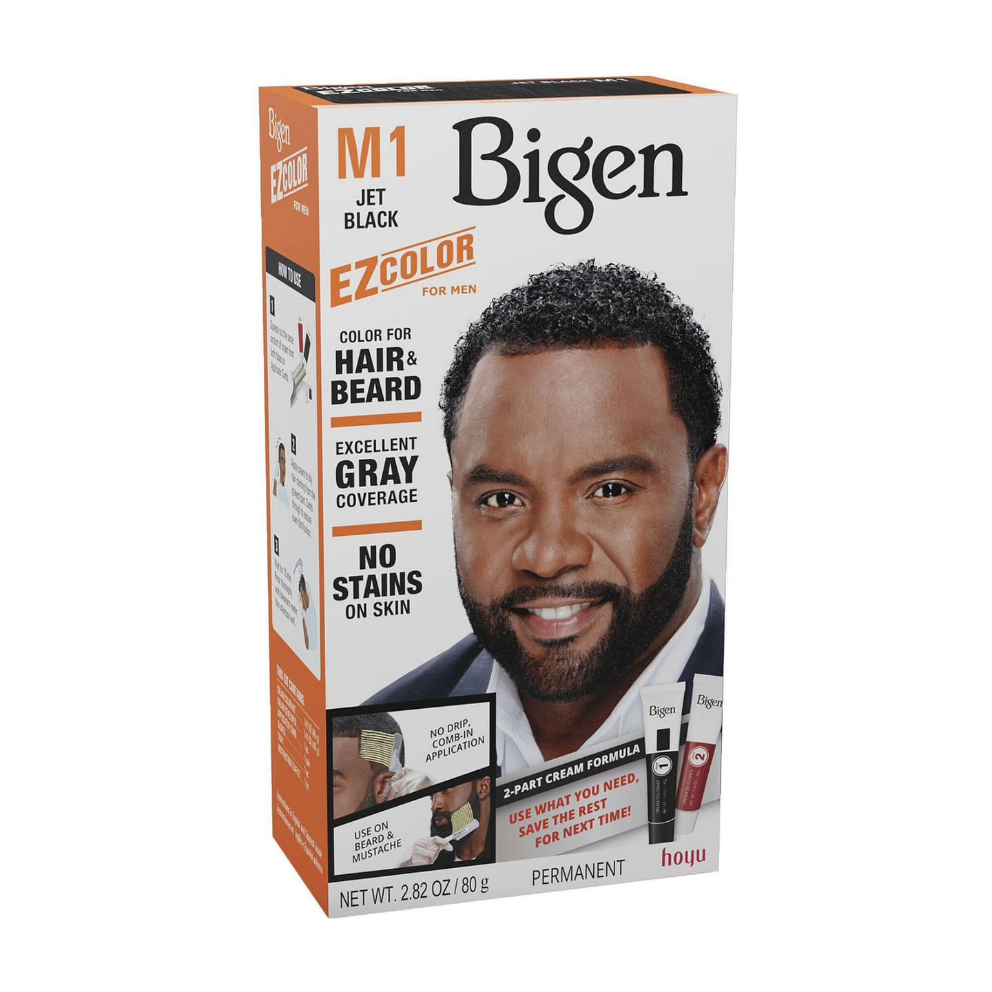 Bigen Men’s Hair Color M1 Jet Black 1.41oz 1 each