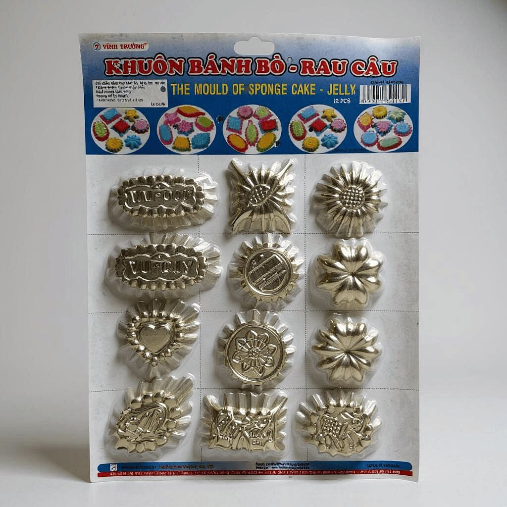 The Mould of Sponge Cake - Jelly (12 PCS) 1 each