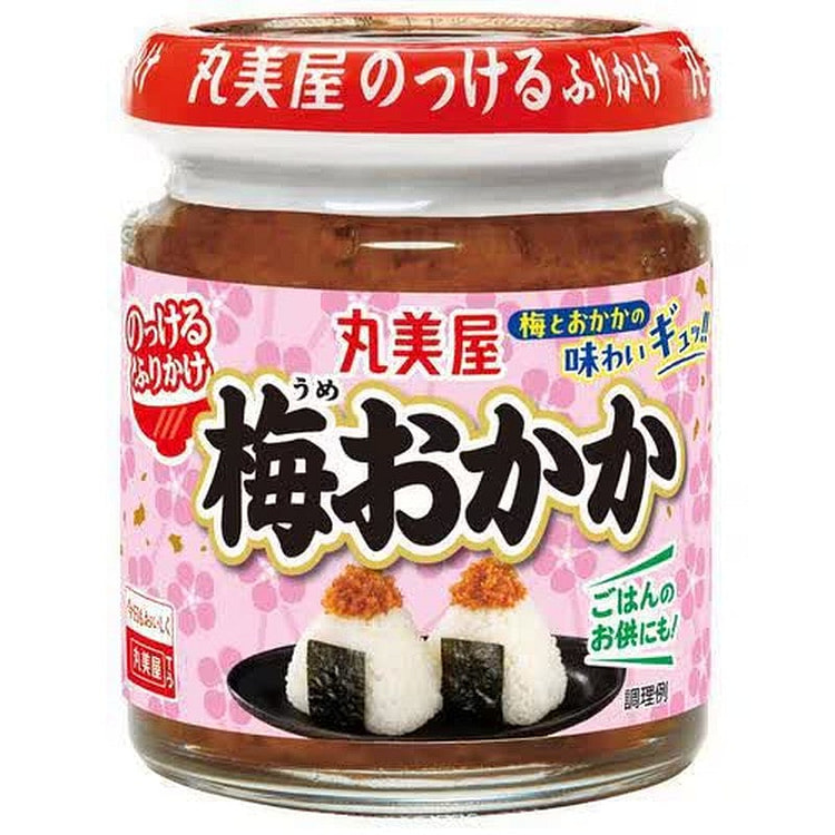 Marumiya Furikake Plum Bonito Flakes 90g Jar 1 each