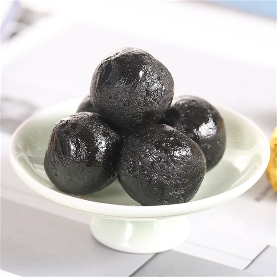 Get Black Sesame Balls Nine Steam Nine Sun Sugar-Free Black Sesame