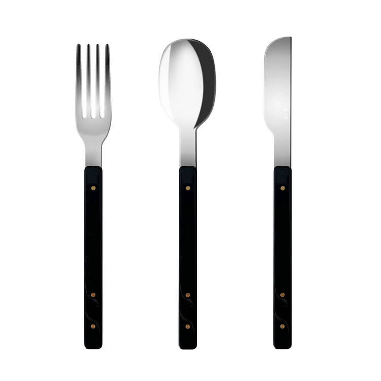 깔린느 커트러리 세트 - Black / Dinner