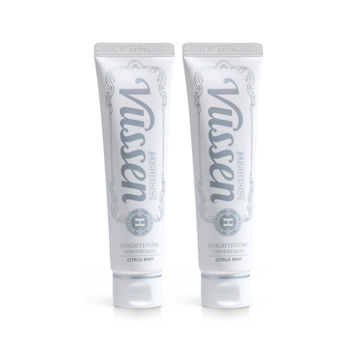 Vussen H Daily Brightening Toothpaste (2-Pack) 1 each