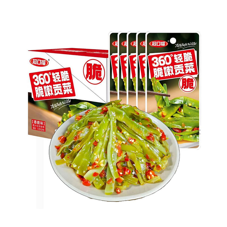 冠口福 脆嫩贡菜香脆味【无需多言好吃到爆炸】