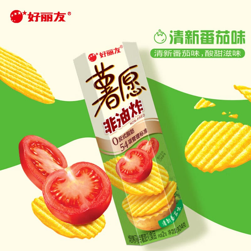 Potato Wish Potato Chips - Fresh Tomato Flavor 104 g