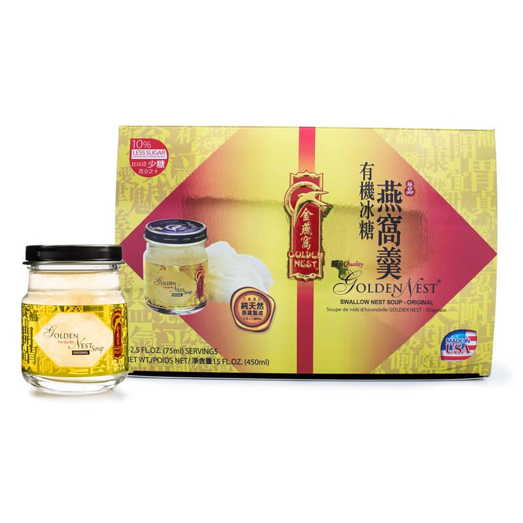 Golden Nest Swallow Nest Gold (6 jars) - 15 oz
