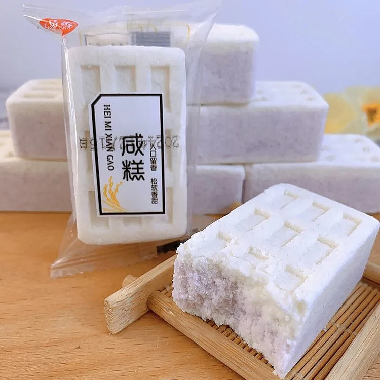 芡实糕糯米糕咸糕发糕米香本糕饱腹低脂代餐 12个