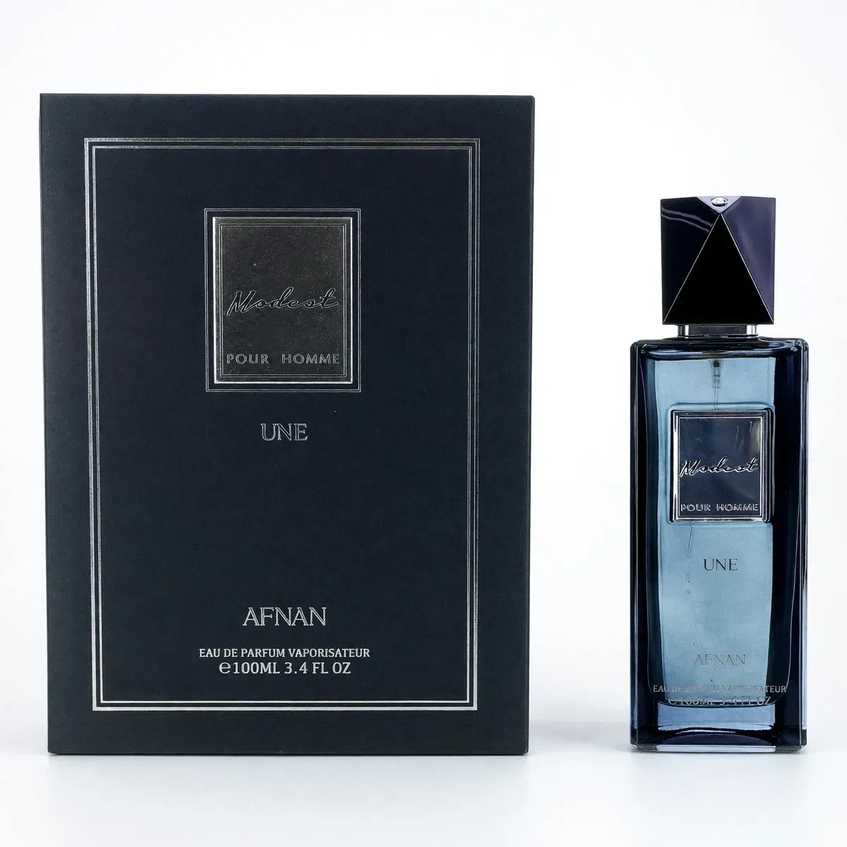 Modest Une by Afnan, 3.4 oz EDP Spray for Men 1 pack