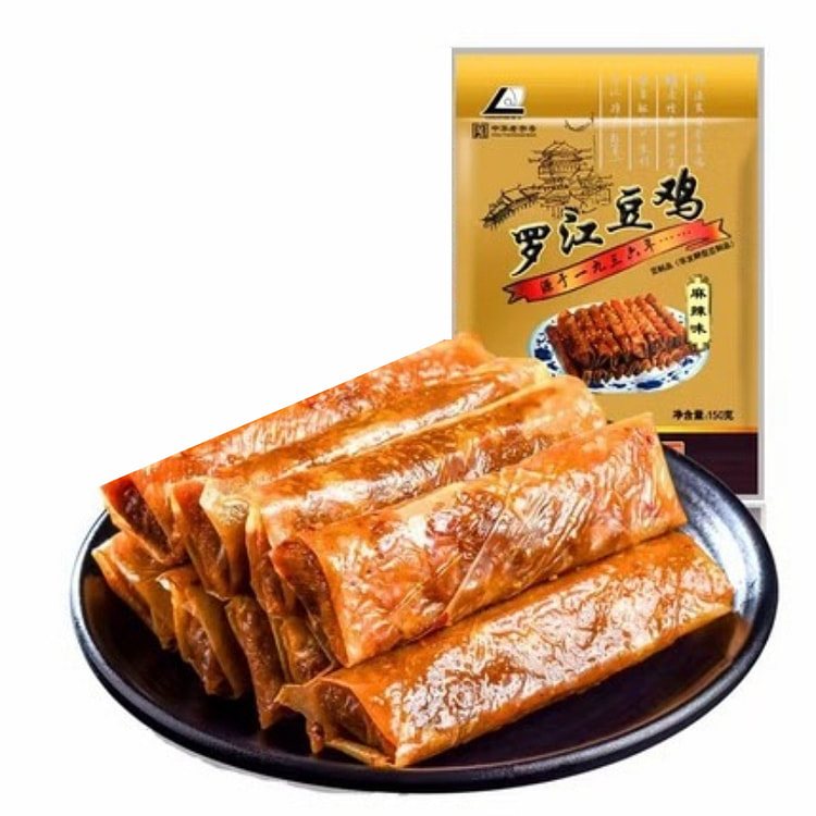 Dried chicken bean spicy 80g*1 bag 80 g