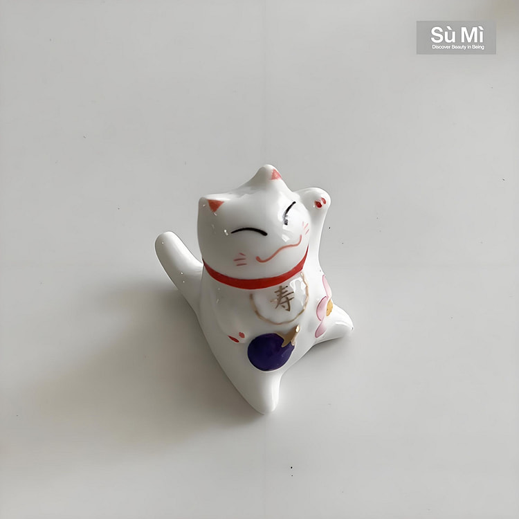 安木良品 陶瓷筷子勺叉托架-003