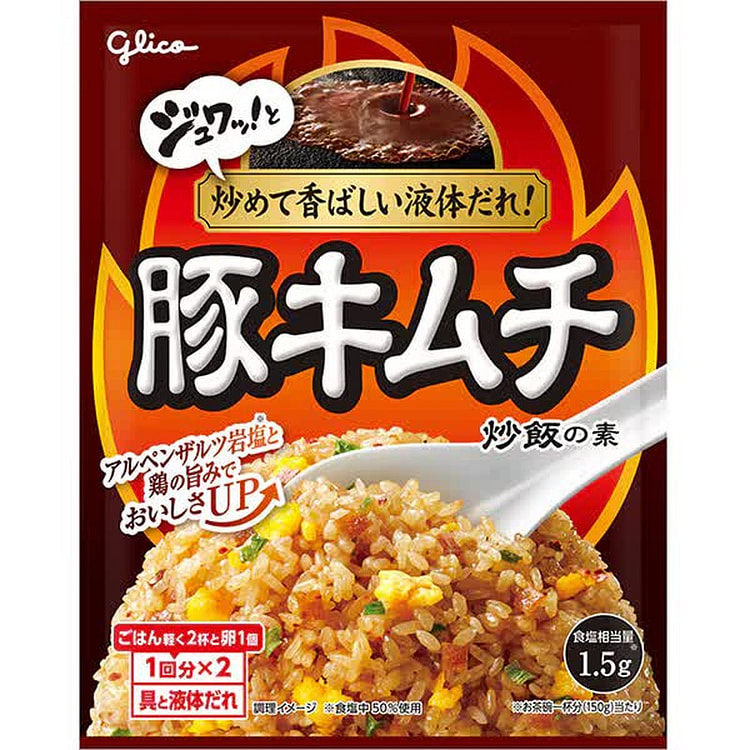 江崎格力高猪肉泡菜炒饭底料 43.6g 1 份
