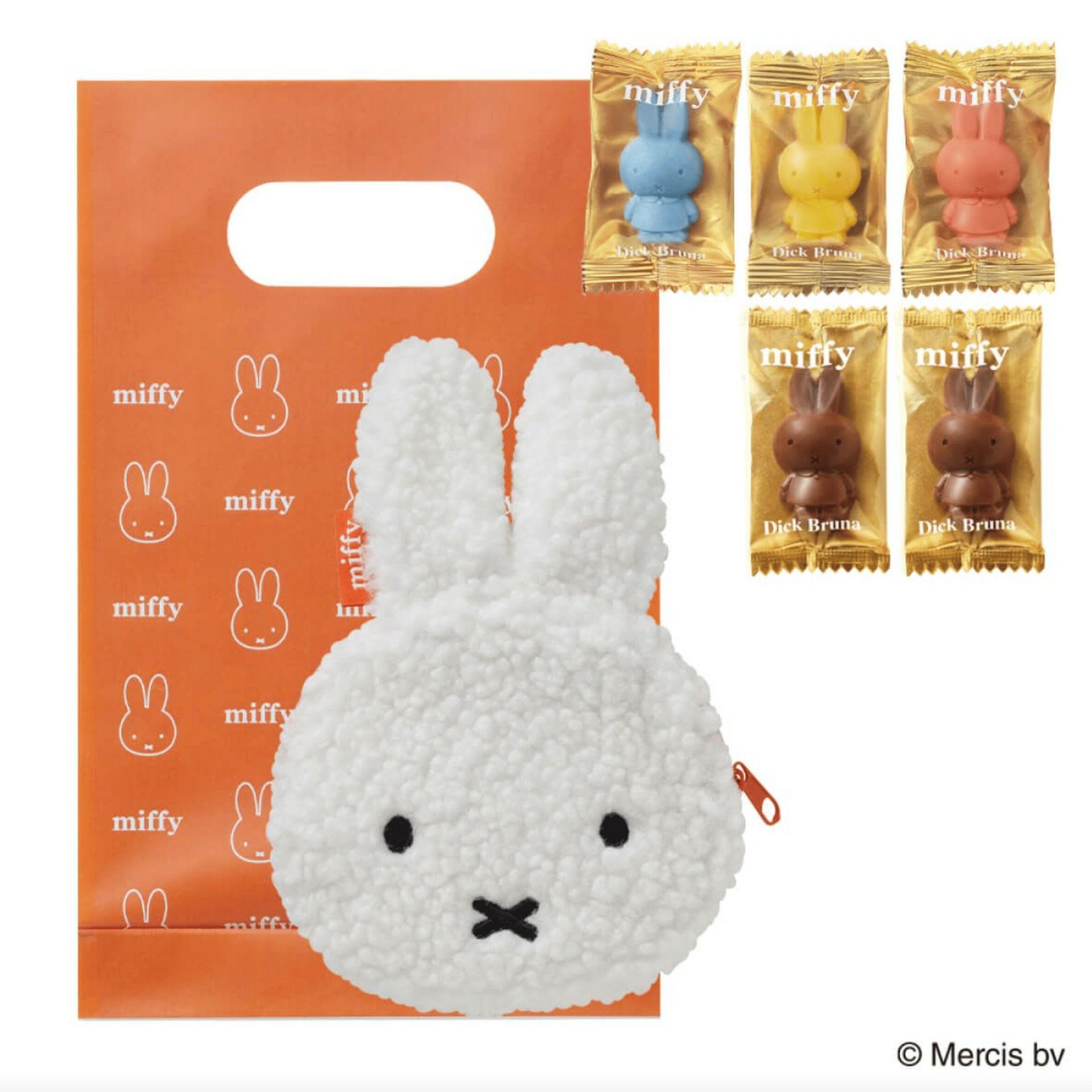 Get Morozoff Valentine Day Miffy Chocolate 24g White 1 box