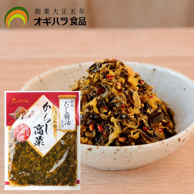Ogihara Foods Spicy Takana Mustard Greens 100g 1 each