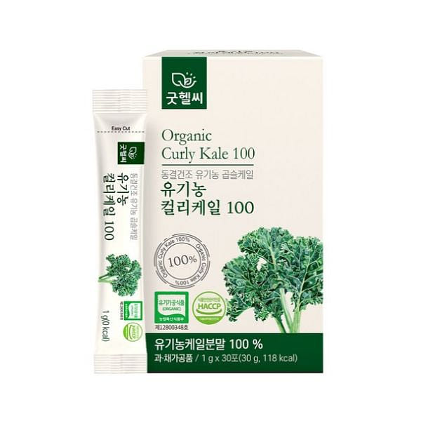 Organic Curly Kale 100 (1g x 30 packets) 1 pack
