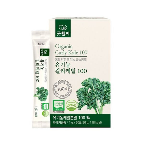 Organic Curly Kale 100 (1g x 30 packets) 1 pack