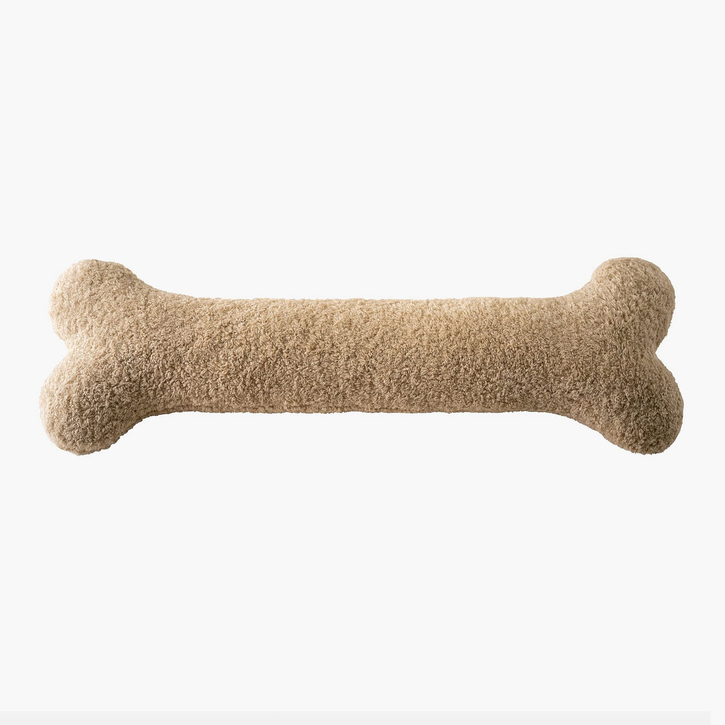 Boucle Bone-Shaped Body Pillow Beige-105x36cm 2000 g