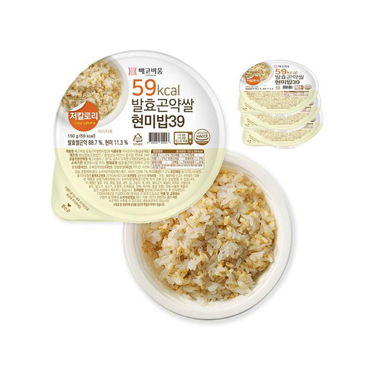 Fermented Konjac Sprouted Brown Rice 5.29oz, 3Pack 1 each*3 pack