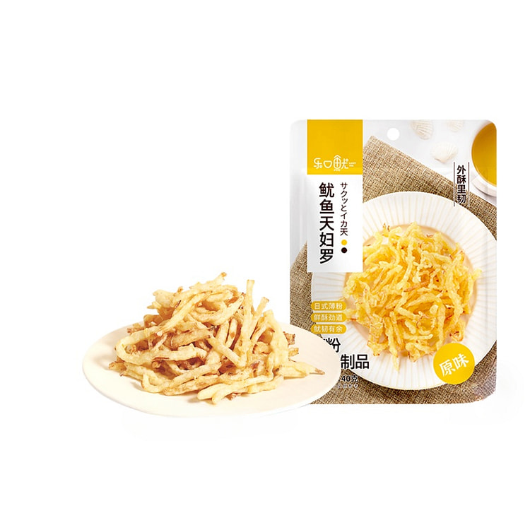 Squid Fried Tempura Original 40g*1 bag