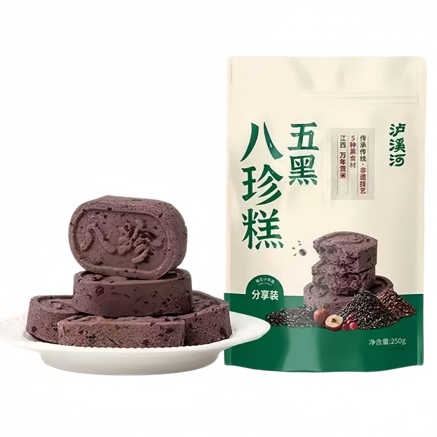 1 bag of Five Black Eight Delicacies Cake 250 g