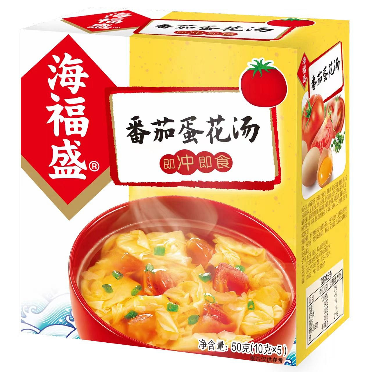Tomato and egg drop soup 40g*1 box 50 g