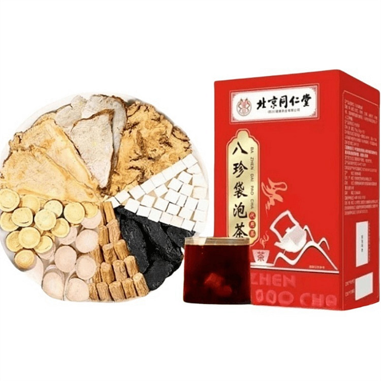 北京同仁堂 八珍茶 补气血八珍汤 补足气色