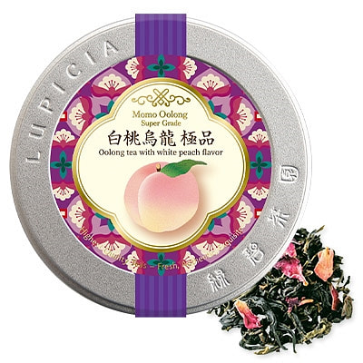 ルピシア 春限定 白桃烏龍茶 缶 30g 1 個