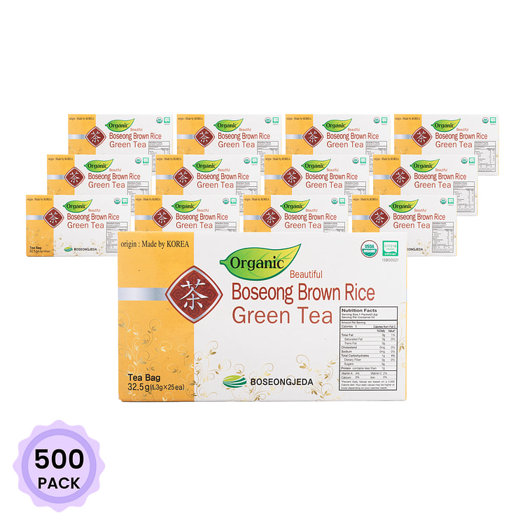 Jeollanam-do 糙米绿茶 1.3 克*500 包