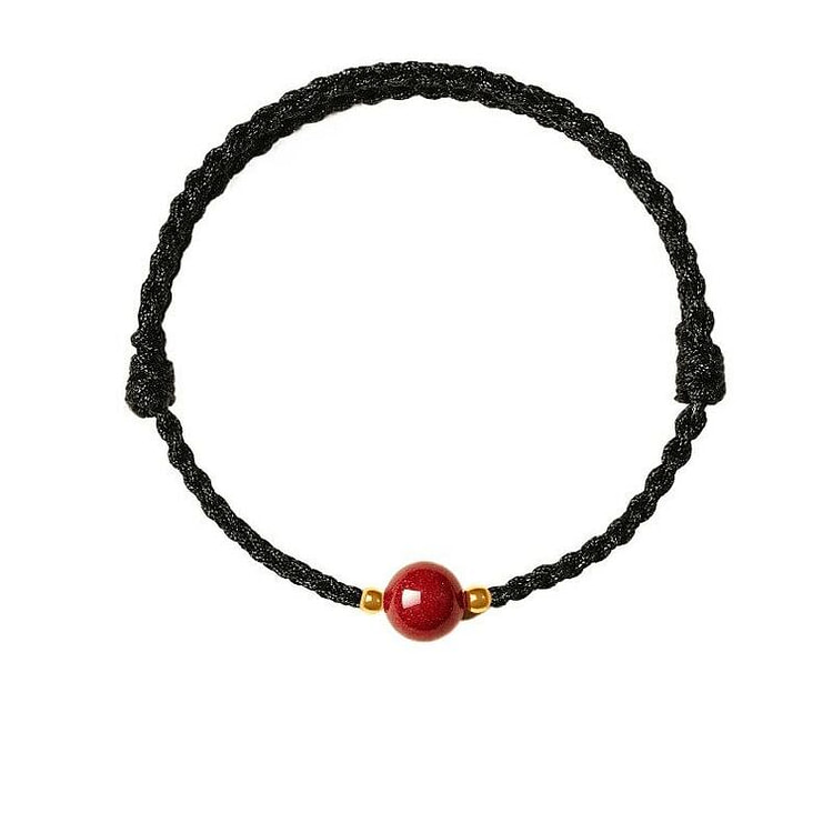 宫里上新 本命年黑绳朱砂转运珠 平安款 8mm 1 盒