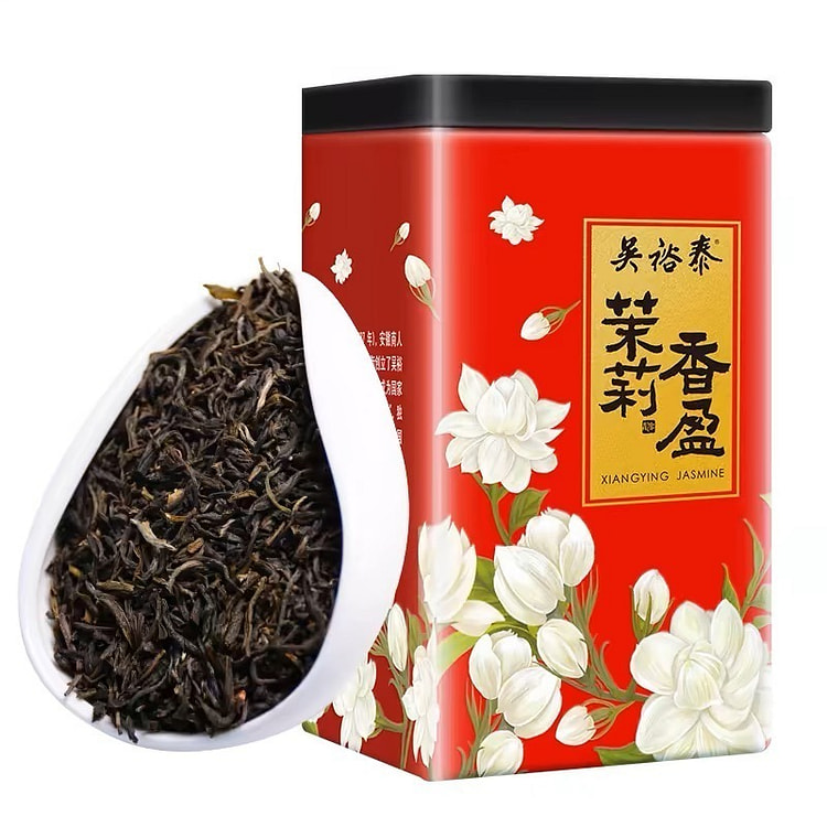 吴裕泰 茉莉花茶叶绿茶香盈浓香口粮茶 茉莉香盈
