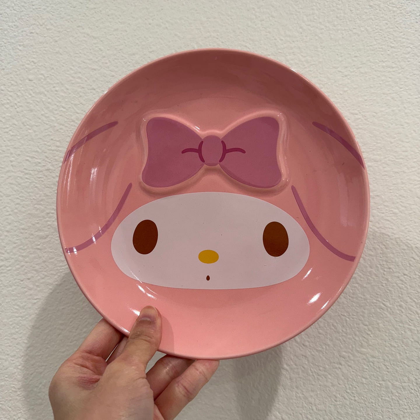 Sanrio My Melody Character Ceramic Plate 7.75 in 1 count
