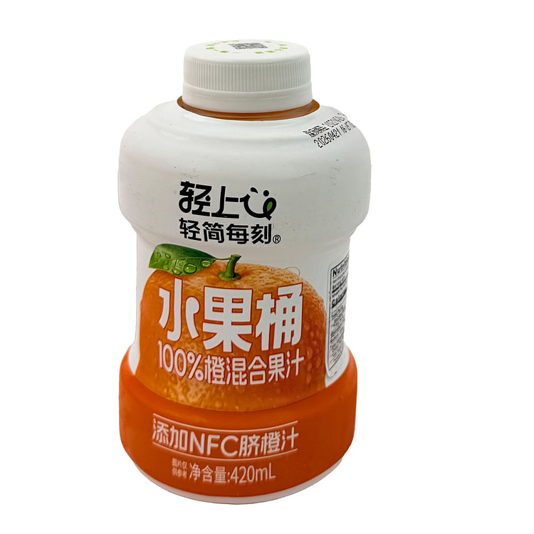 Qingshang Fruit Bucket Orange Juice Flavor 450 ml