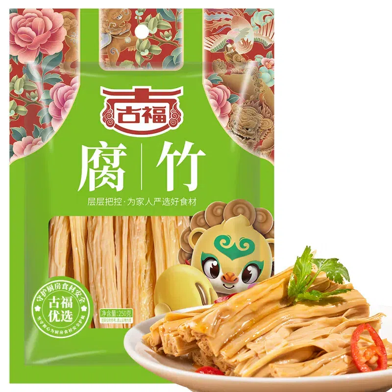 Gufu Handmade Dried Bean Curd Sticks 200g*1 Bag 200 g